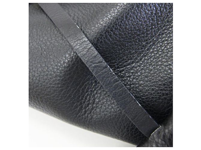 Borsa Loewe Fusta in pelle nera Nero - vista 6