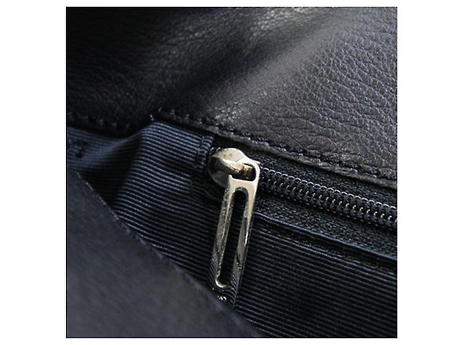 Borsa Loewe Fusta in pelle nera Nero - vista 8