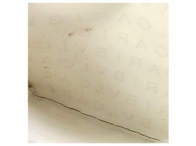 Bulgari Borsa Tote Bvlgari Mania 22282 Beige Marrone scuro - vista 8