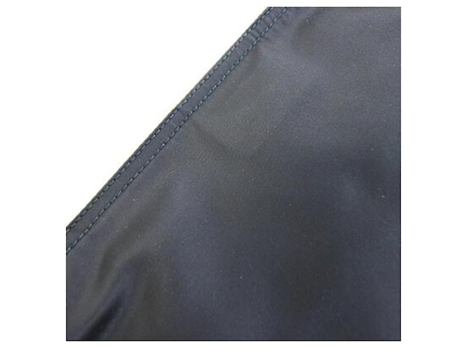 Borsa a tracolla Prada in nylon e pelle nera Nero - vista 7