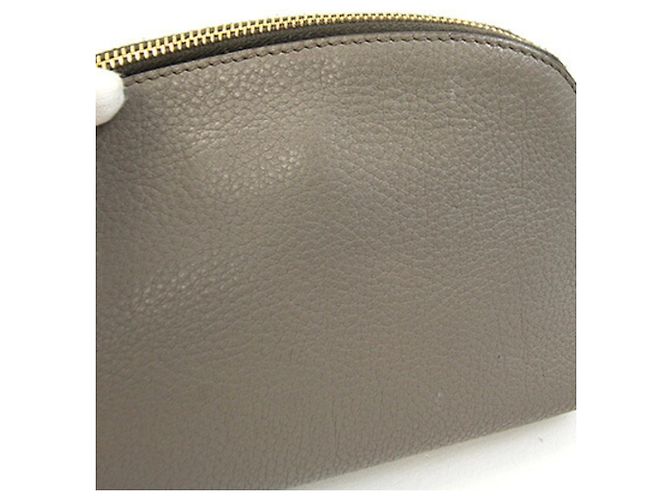 Prada Handtasche aus grauem Leder Braun - Ansicht 6