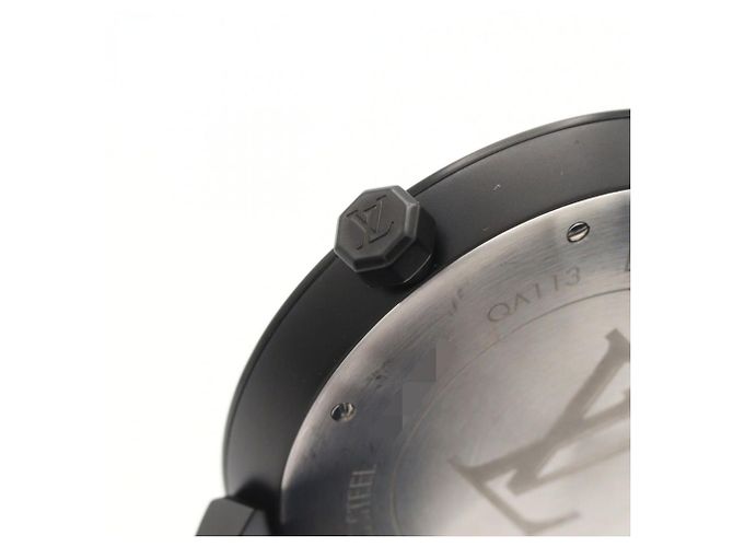 Orologio Louis Vuitton Tambour Slim Rainbow Quartz - vista 3