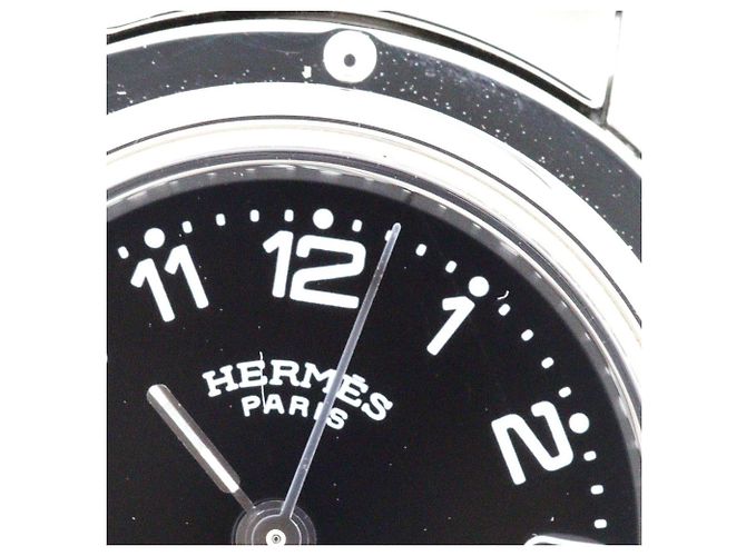 Hermès Hermes Clipper CL4.210 Quarzarmbanduhr aus Edelstahl - Ansicht 7