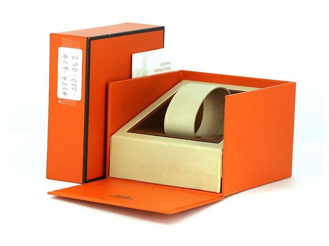 Hermès Hermes Clipper CL4.210 Quarzarmbanduhr aus Edelstahl - Ansicht 9
