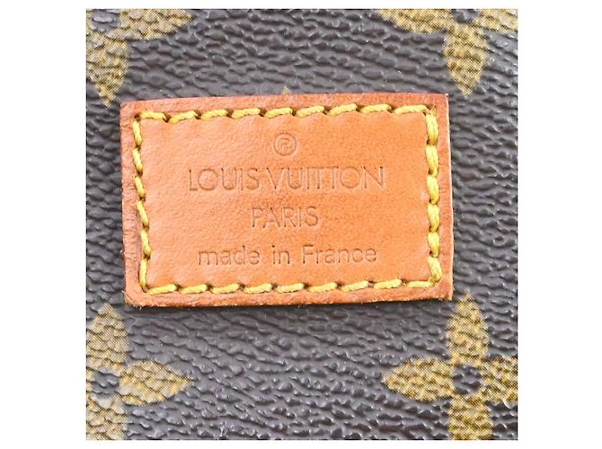 Louis Vuitton Saumur Monogram 35 Marrone - vista 4