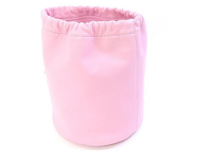 Hermès Bolsa Hermes em couro rosa claro - vista 2