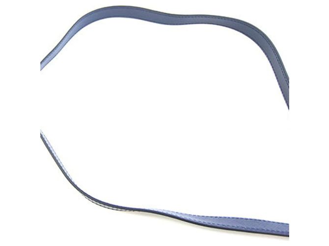 Borsa a tracolla in pelle blu navy Salvatore Ferragamo - vista 7