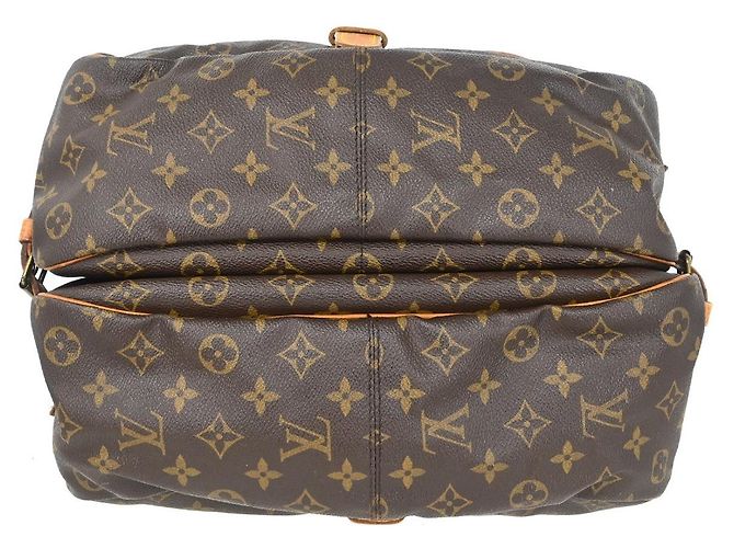 Louis Vuitton Saumur Monogram 35 Marrone - vista 6