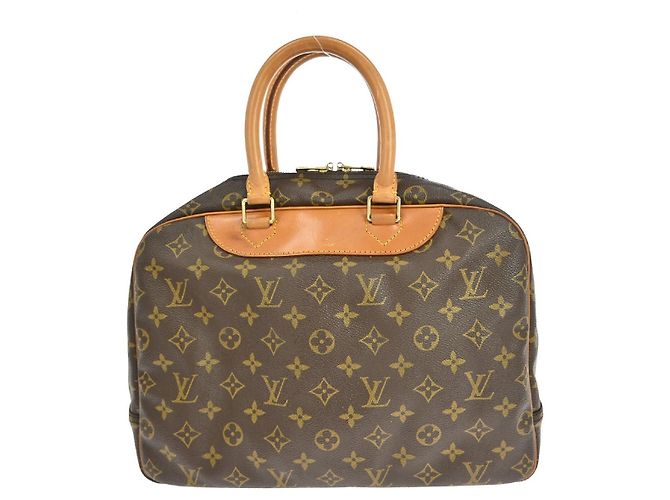Louis Vuitton Deauville Monogram 34 Marrone - vista 2
