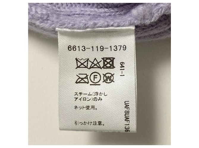 Autre Marque EMMEL REFINES Strickpullover mit Rundhalsausschnitt Lila - Ansicht 6