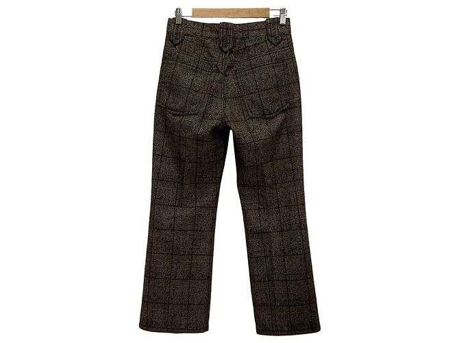 MARC JACOBS Wollhose mit Karomuster Braun - Ansicht 2