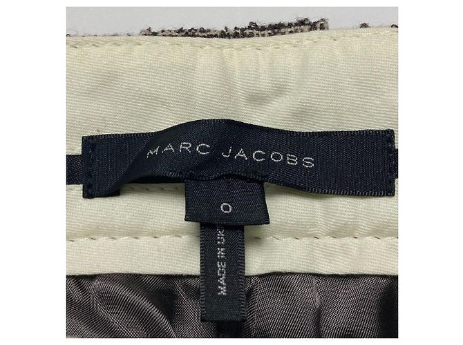 MARC JACOBS Wollhose mit Karomuster Braun - Ansicht 4