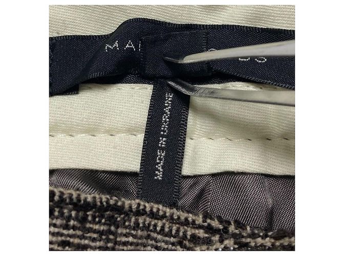 MARC JACOBS Wollhose mit Karomuster Braun - Ansicht 5
