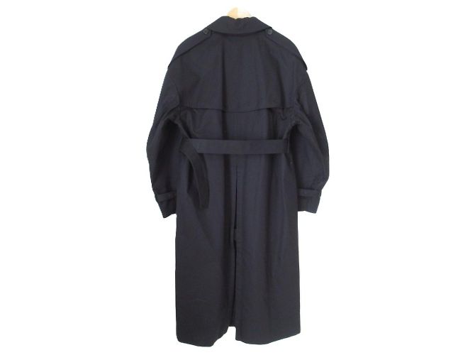 Autre Marque HYKE Liner Trench Coat Trench Coat Negro - vista 2