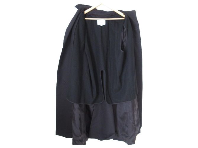 Autre Marque HYKE Liner Trench Coat Trench Coat Negro - vista 3