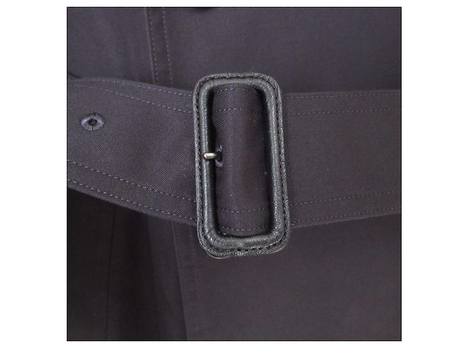 Autre Marque HYKE Liner Trench Coat Trench Coat Negro - vista 5