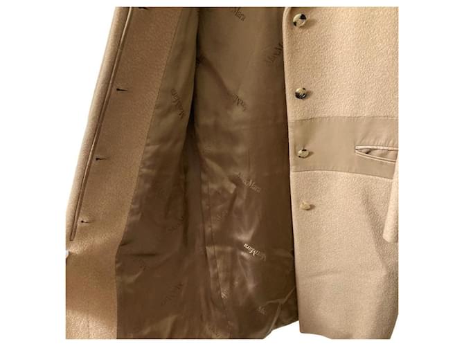 Casaco Chester Max Mara em pele de cordeiro Camel Bege - vista 4