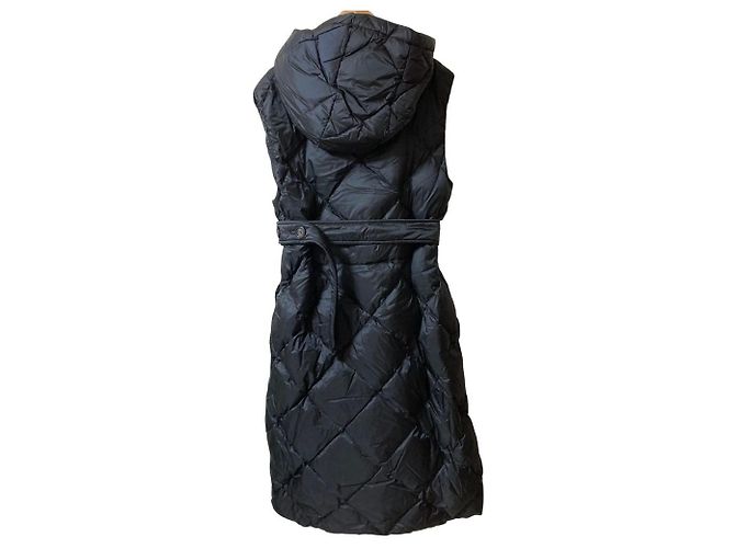 Max Mara The Cube TREGTL Chaleco largo acolchado de plumón Negro - vista 2