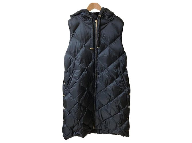 Max Mara The Cube TREGTL Chaleco largo acolchado de plumón Negro - vista 6
