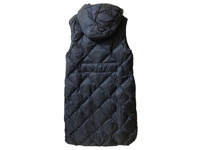 Max Mara The Cube TREGTL Chaleco largo acolchado de plumón Negro - vista 7
