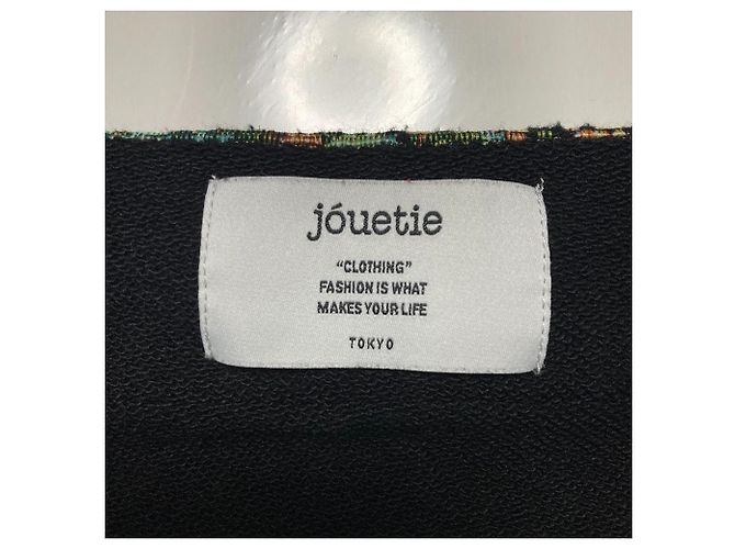 Autre Marque jouetie Concho Sweatshirt mit Fransen Schwarz - Ansicht 5