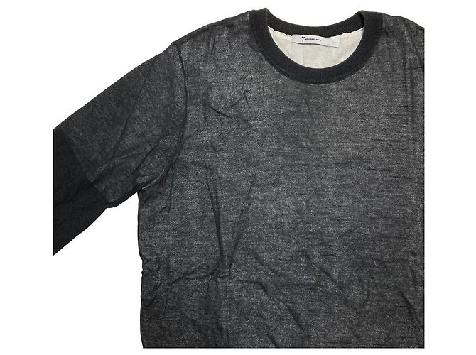 Autre Marque Top in maglia T by Alexander Wang Nero - vista 3