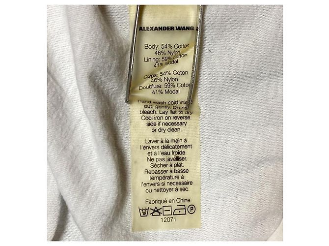 Autre Marque Top in maglia T by Alexander Wang Nero - vista 6