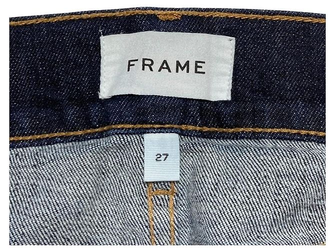 Autre Marque FRAME Pantalones Denim Crop Le Garcon Azul - vista 4