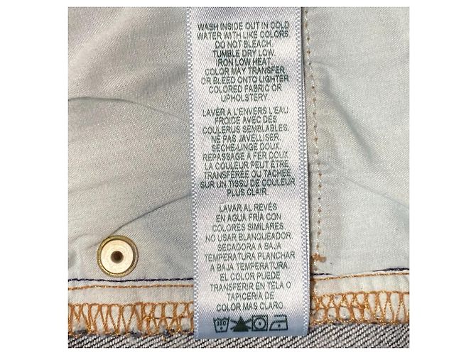Autre Marque FRAME Pantalones Denim Crop Le Garcon Azul - vista 7