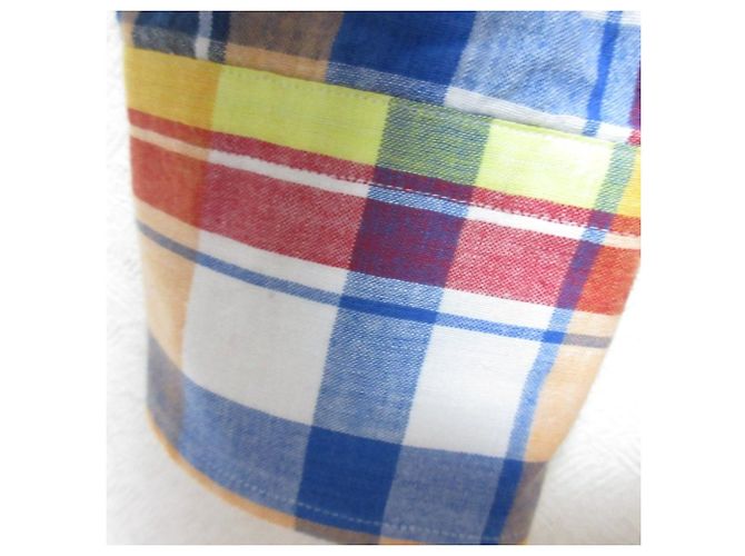 Autre Marque Camisa de algodón a cuadros Psycho Bunny Multicolor - vista 5