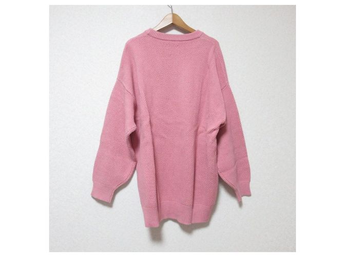 Autre Marque Sea Room Lynn Waffelstrick-Pullover Pink - Ansicht 2