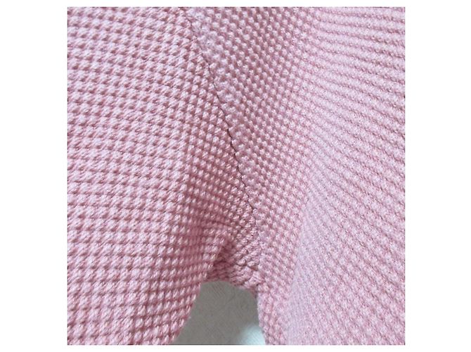 Autre Marque Sea Room Lynn Waffelstrick-Pullover Pink - Ansicht 4