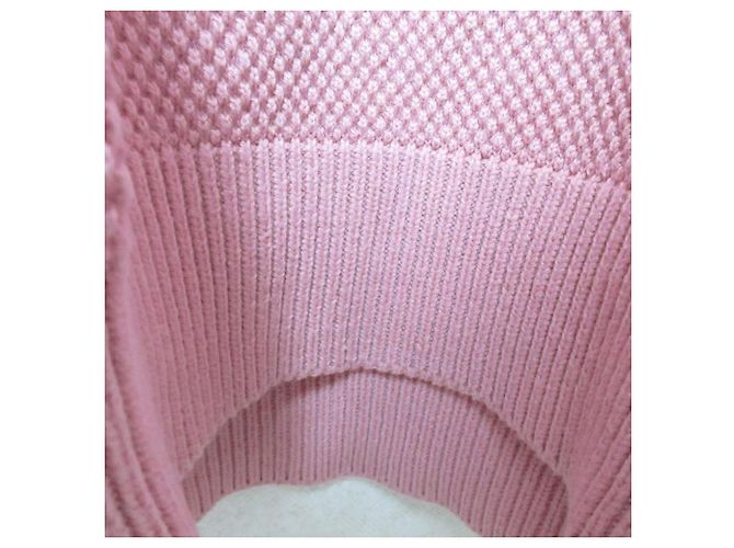 Autre Marque Sea Room Lynn Waffelstrick-Pullover Pink - Ansicht 6