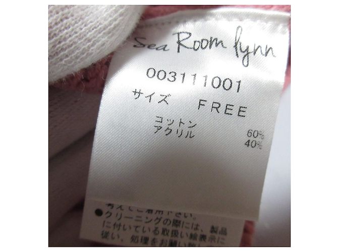 Autre Marque Sea Room Lynn Waffelstrick-Pullover Pink - Ansicht 8
