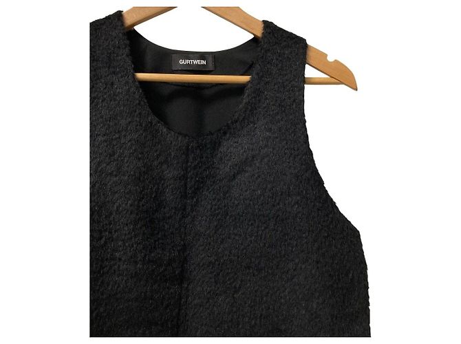 Autre Marque Chaleco Shaggy Gurtwein Negro - vista 2