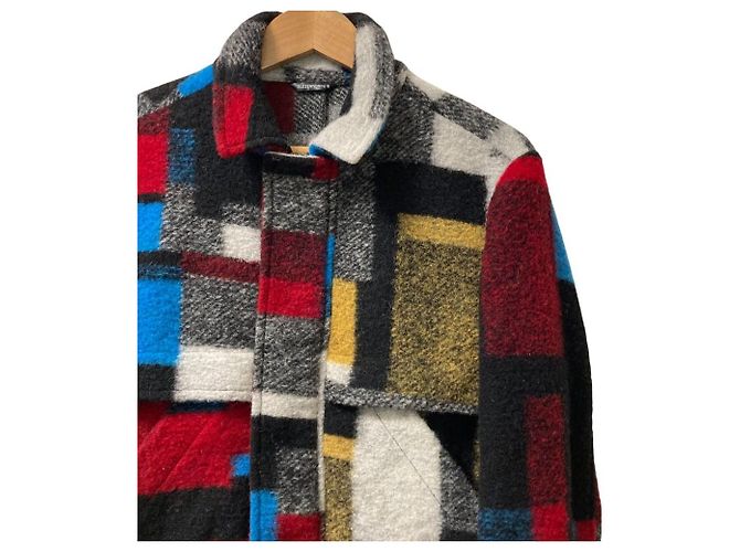 Autre Marque Chaqueta de lana DANIELE ALESSANDRINI Multicolor - vista 2