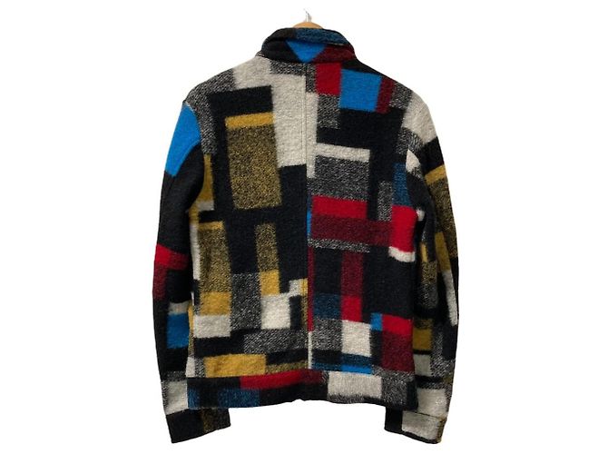 Autre Marque Chaqueta de lana DANIELE ALESSANDRINI Multicolor - vista 4
