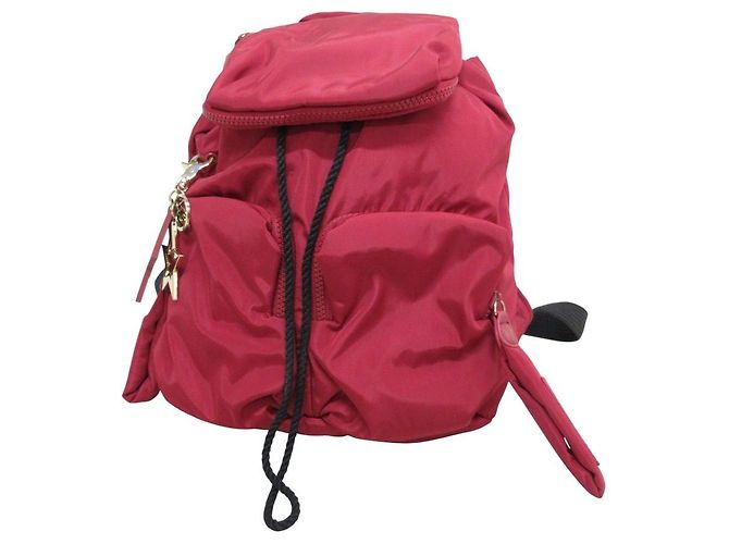 Chloé Zaino See by Chloe JOY RIDER in nylon Rosso - vista 3