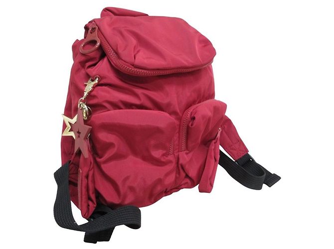 Chloé Zaino See by Chloe JOY RIDER in nylon Rosso - vista 5