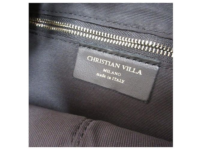 Autre Marque Borsa 2way Christian Villa in vitello Marrone - vista 7