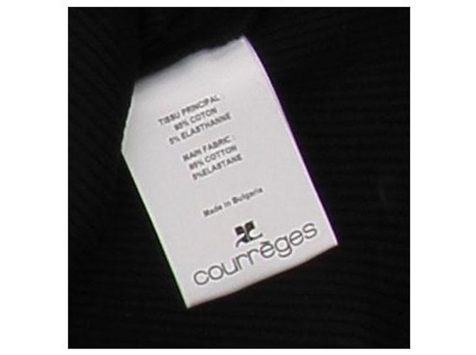 Courreges Schwarzes Tanktop - Ansicht 6