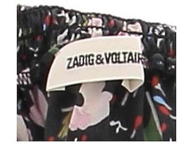 Zadig & Voltaire Kurzarmbluse Schwarz - Ansicht 6
