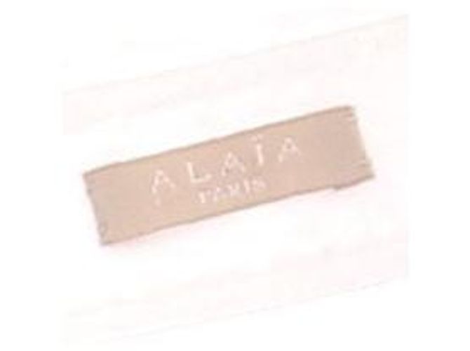 Body chemisier Alaïa bianco in cotone - vista 5