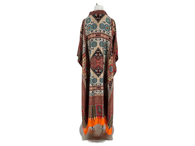 Pierre Louis Mascia Túnica maxi estampada Multicolor - vista 2