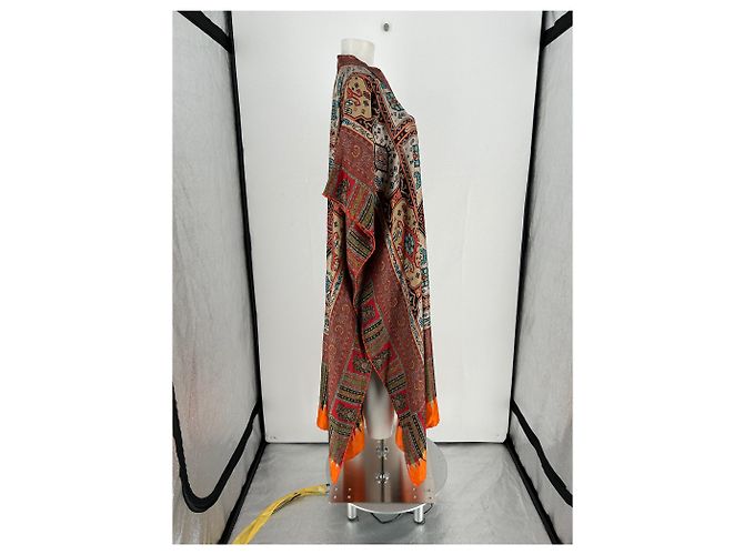 Pierre Louis Mascia Túnica maxi estampada Multicolor - vista 3