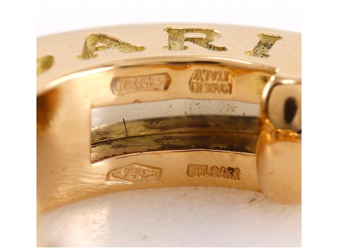 Bulgari Bvlgari B.Zero1 Orecchini a cerchio Oro Giallo 18K e Diamanti Small D'oro - vista 7