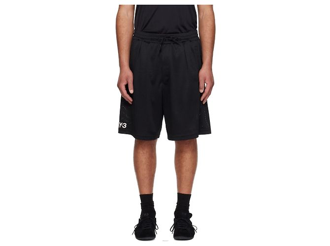 Yohji Yamamoto US MESH SHORTS
Schwarze Mesh-Shorts - Ansicht 2