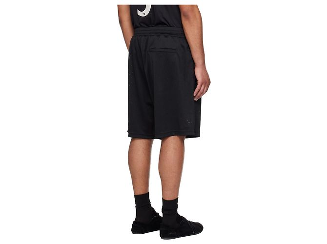 Yohji Yamamoto US MESH SHORTS
Schwarze Mesh-Shorts - Ansicht 4