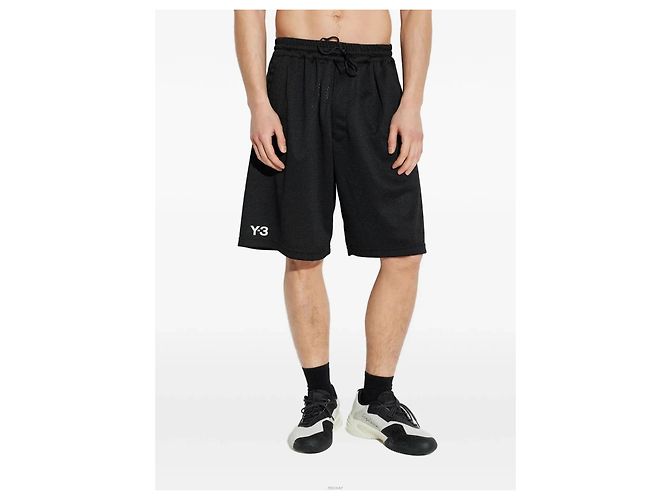 Yohji Yamamoto US MESH SHORTS
Schwarze Mesh-Shorts - Ansicht 6