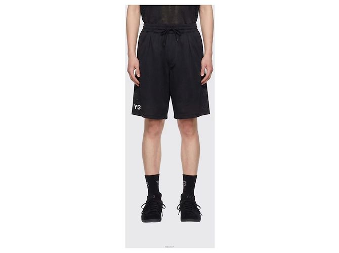 Yohji Yamamoto US MESH SHORTS
Schwarze Mesh-Shorts - Ansicht 9